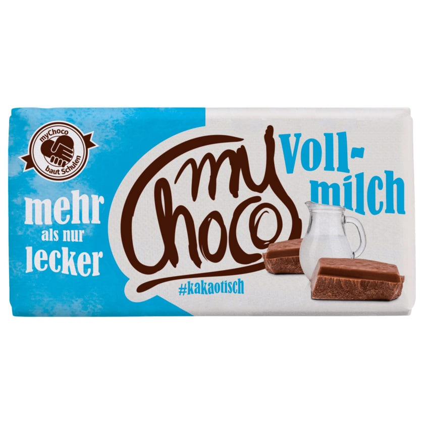 Mychoco Schokolade Vollmilch 180g